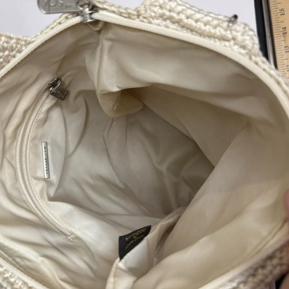 The SAK Original‎ Crochet Knitted Shoulder Bag Purse Handbag